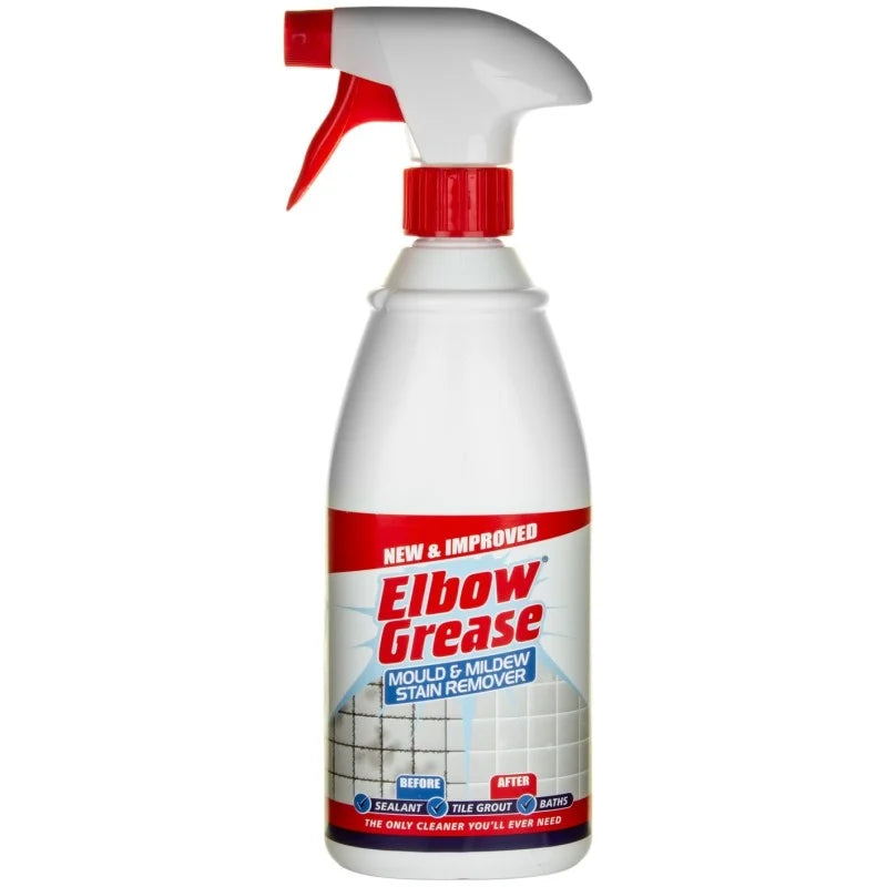 Elbow Grease Mould & Mildew Stain Remover 700ml - Case of 12 - Premium Quality Tissue Online - Product Image Elbow Grease Mould & Mildew Stain Remover 700ml - Case of 12 - Premium Quality Tissue Online - Product Image